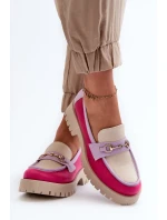 Dámske kožené mokasíny Zazoo , béžové Dámske kožené mokasíny Zazoo , béžové