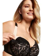 Dámská podprsenka pro kojící ženy model 18411416 černá - Gorteks