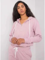 Dámska mikina D10043O02713A Lila light purple - Sublevel