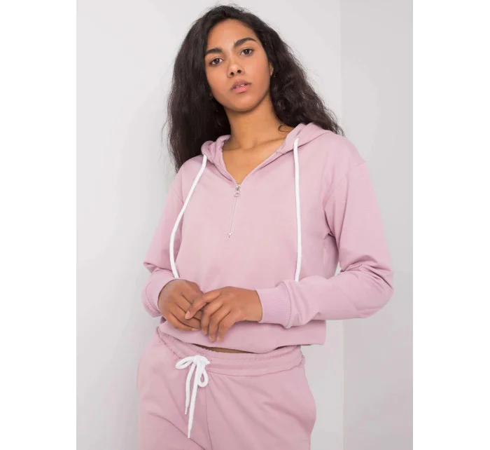Dámska mikina D10043O02713A Lila light purple - Sublevel