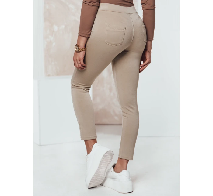 Dámské kalhoty beige Dstreet model 21980160 - FashionStreet