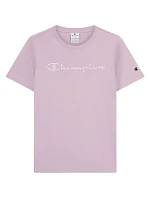 Champion dámske tričko SS Tee pink 118382 VS100