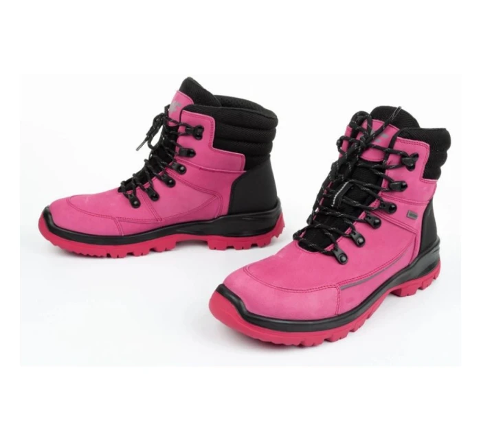 Dámská zimní obuv model 17071467 růžová - 4F Dámská zimní obuv model 17071467 růžová - 4F