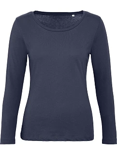 B&C Inspire LSL T /women_° Dámske tričko s dlhým rukávom 01.TW71 námornícka modrá