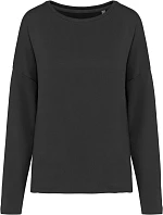 Kariban K 471 Dámska mikina oversize 20.K471 čierna