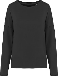 Kariban K 471 Dámska mikina oversize 20.K471 čierna