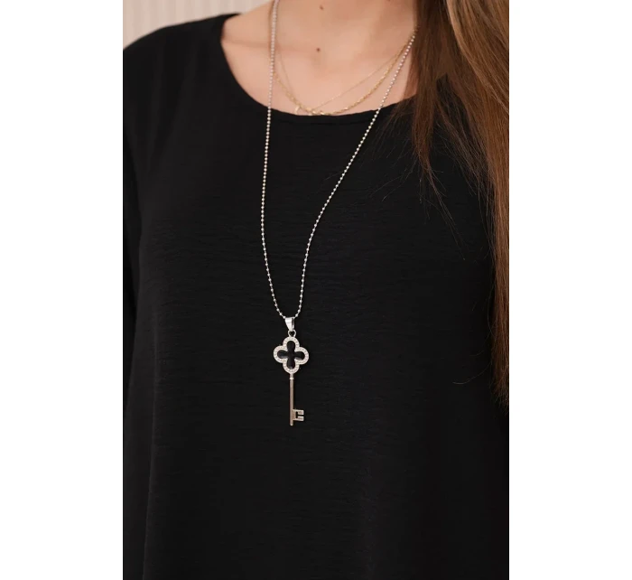 Sada halenky + kalhot s přívěskem černý Sada halenky + kalhot s přívěskem černý