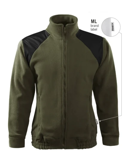 Jacket model 20643394 fleece unisex military 69 (brand label) - MALFINI, a.s. Jacket model 20643394 fleece unisex military 69 (brand label) - MALFINI, a.s.