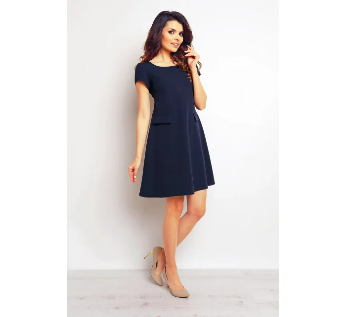 Dámske šaty M081 Tmavomodrá - Infinite You