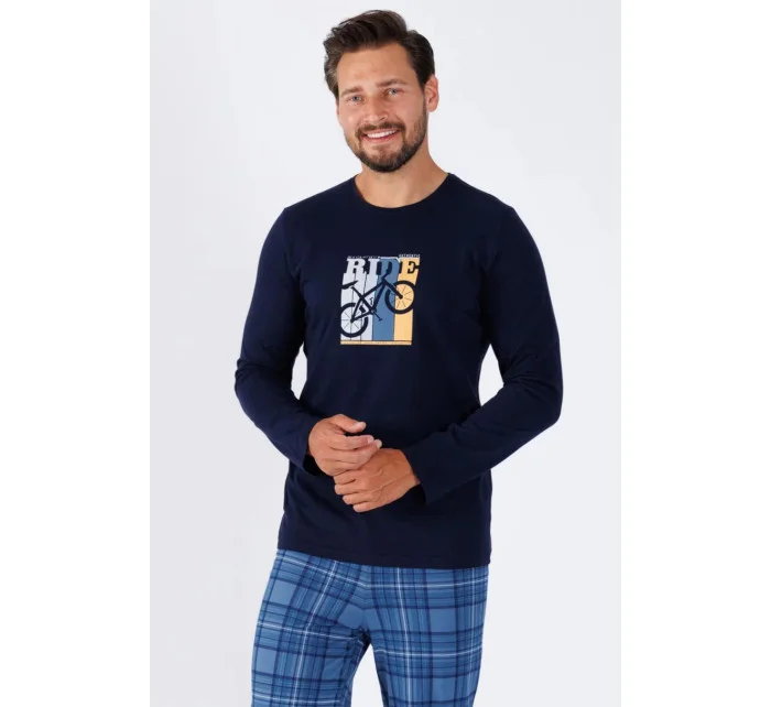 Pánské pyžamo  šedé  model 20789358 - M-Max