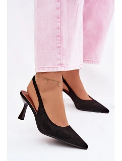 Sandále na podpätku model 226917 Vykročte štýlovo