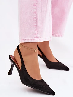 Sandále na podpätku model 226917 Vykročte štýlovo