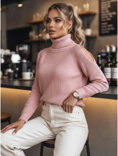 Dámský svetr růžový Dstreet model 21967056 - FashionStreet