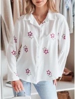 Dámské oversize tričko s  white Dstreet model 21984430 - FashionStreet