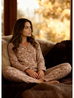 Cornette 482/434 Smile 4 l/r S-2XL dámske pyžamo bez zipsu