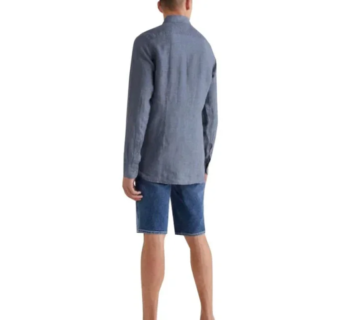 Tommy Hilfiger Košeľa z farbeného ľanu M MW0MW23147 Tommy Hilfiger Košeľa z farbeného ľanu M MW0MW23147