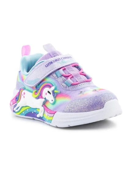 Skechers S-Lights Girls Unicorn Chaser Jr 302298N-LVMT Skechers S-Lights Girls Unicorn Chaser Jr 302298N-LVMT