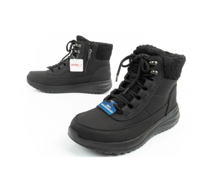model 21368214 dámské zimní nepromokavé kotníkové boty dámské - Skechers