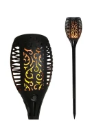 SOLÁRNA LAMPA TANCUJÚCE PLAMENE 10X10X79CM 36 LED