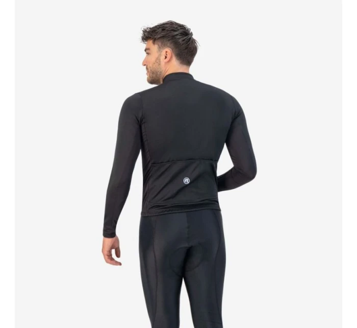 Rogelli koszulka dł. rękaw CORE czarna 6XL