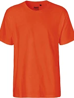 Neutral O 60001 Pánske tričko z hrubej bio bavlny 77.6001 oranžové