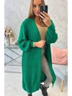 Zelený dlhý sveter