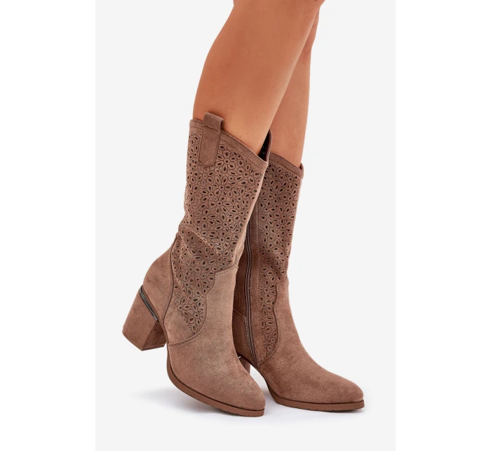 Kozačky Do   Hnědé model 21686947 - S.Barski