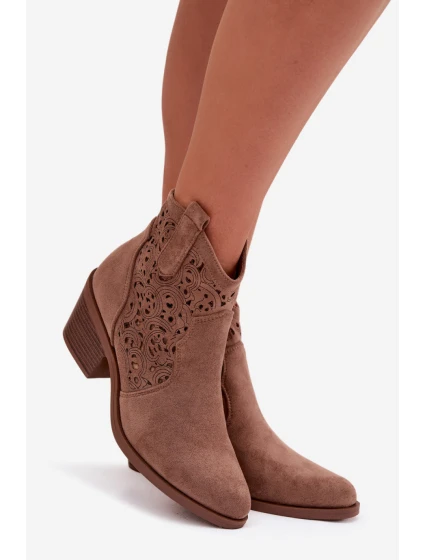 Topánky na podpätku model 224426 Step in style Topánky na podpätku model 224426 Step in style