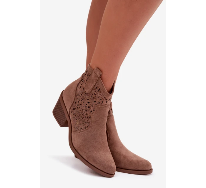 Topánky na podpätku model 224426 Step in style Topánky na podpätku model 224426 Step in style