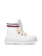 Tommy Hilfiger Čipkované topánky Ivory W T3A5-33062-1047101-101