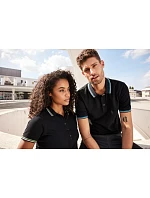 JN Pánské těžké piqué polo s proužky 02. model 22531353 - Daiber JN Pánské těžké piqué polo s proužky 02. model 22531353 - Daiber