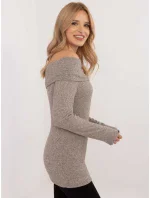 Sweter DHJ SW model 20609014 ciemny bezowy - FPrice