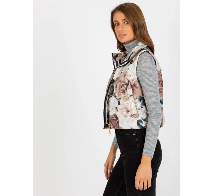 Dámska vesta RV KZ 11445.98P béžová Dámska vesta RV KZ 11445.98P béžová