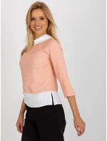 Blúzka LK BZ 506493.71P broskyňová - Lakerta