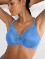 Nevystužená podprsenka Ladyform Soft W modrá 005J - Triumph