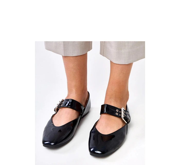 Dámske baleríny GL10-1 čierne - Solea Dámske baleríny GL10-1 čierne - Solea