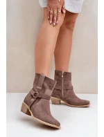 Topánky na podpätku model 203867 Krok vo veľkom štýle