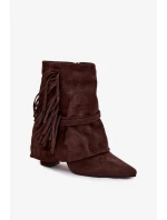 Topánky na podpätku model 221129 Krok vo veľkom štýle