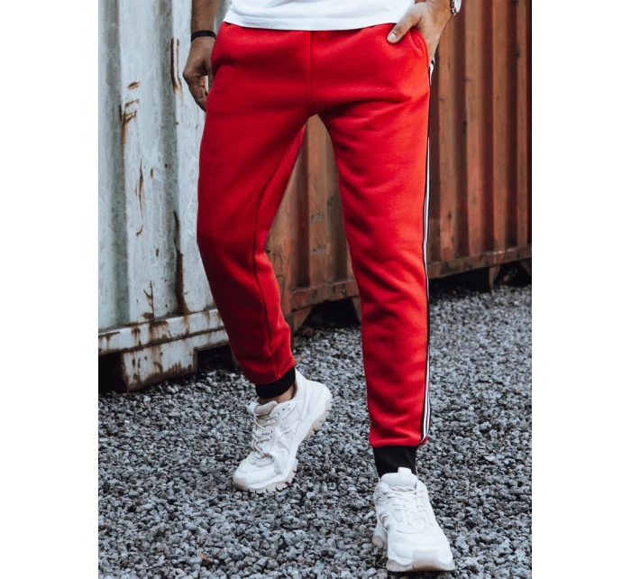Pánské tepláky červené model 21979934 - FashionStreet