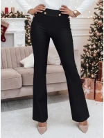 Dámské kalhoty černé Dstreet model 21982117 - FashionStreet Dámské kalhoty černé Dstreet model 21982117 - FashionStreet