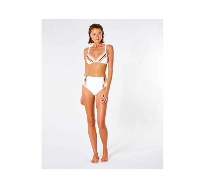 GORA-BIKINI RIP CURL Wave Shapers Stripe Banded Tri - biela