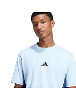 Pánske tričko adidas Essentials 3 Stripes, modré, JE6397