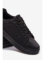 Pánské tenisky Big Star model 22046275 Černé - Big Star Shoes Pánské tenisky Big Star model 22046275 Černé - Big Star Shoes