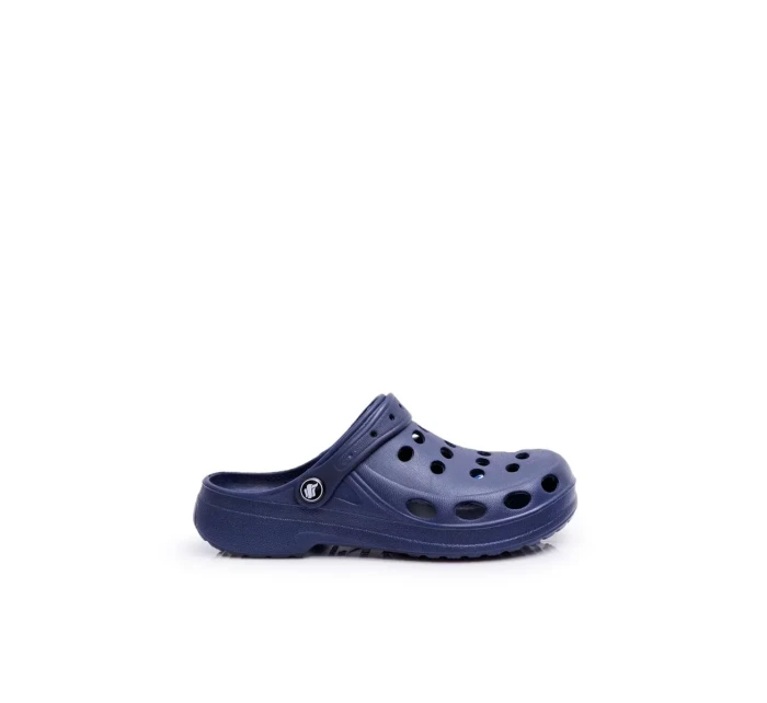 Dámské Nazouváky Tmavě Modré Pěnové Crocsy EVA