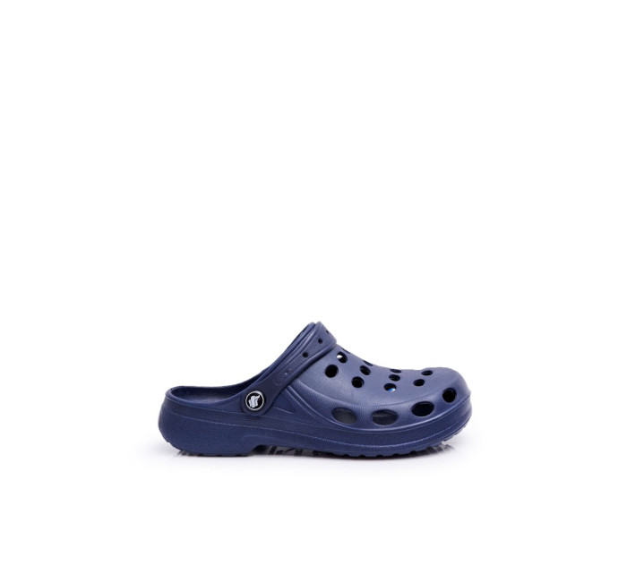 Dámske šľapky Crocs Slip-on Dark Blue Foam EVA