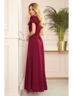 Dámske šaty Lidia 310-5 Burgundy - NUMOCO