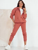 Dámsky teplákový komplet AMILIA PREMIUM peach FashionStreet AY0776