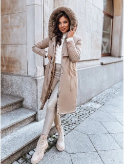 Dámská zimní bunda parka beige Dstreet model 21971507 - FashionStreet