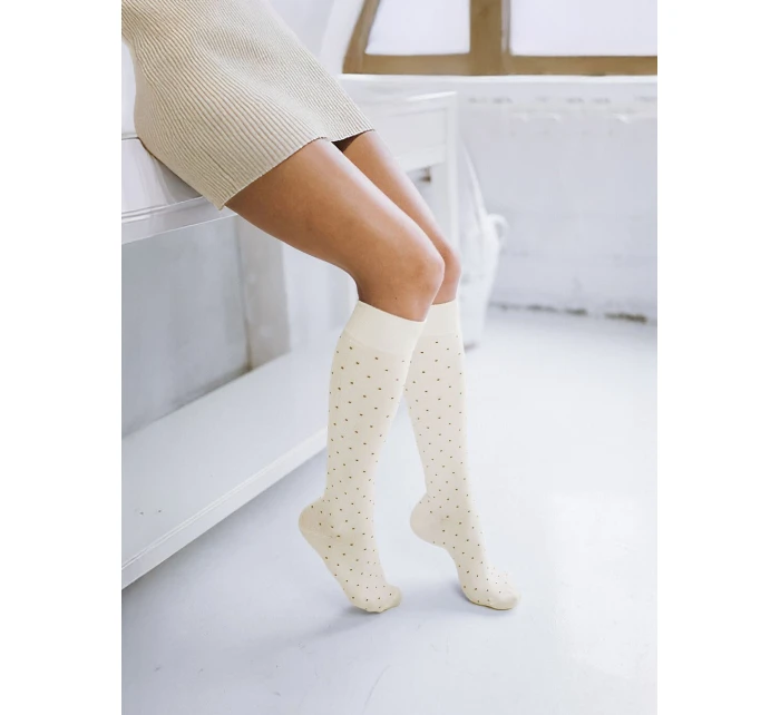 Milena podkolienky 0248-005 Bodkované 37-41