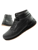 Puma ST Runner v4 Mid sportovní boty pánské kotníkové tenisky černé Puma ST Runner v4 Mid sportovní boty pánské kotníkové tenisky černé
